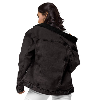 Unisex Denim Sherpa Jacket