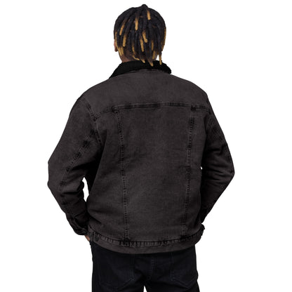 Unisex Denim Sherpa Jacket